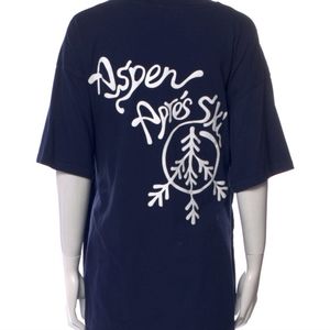 Madhappy Navy Blue Graphic Short Sleeve Tee